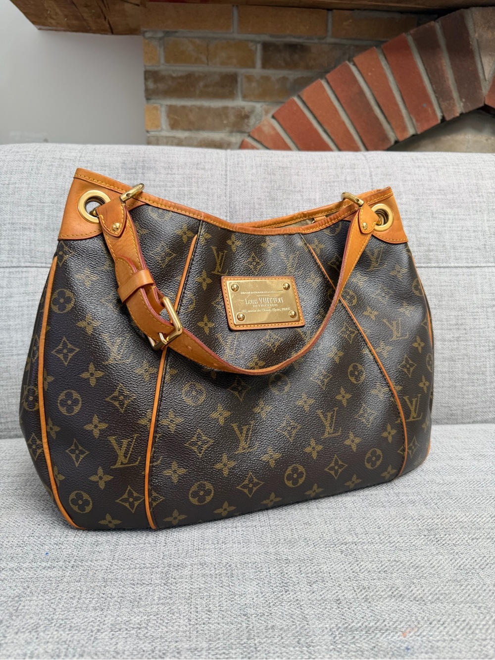 ✨ Louis Vuitton Galleria Monogram Leather Tote Bag ✨